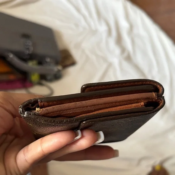 Louis Vuitton Brown Monogram Wallet - Picture 9 of 10